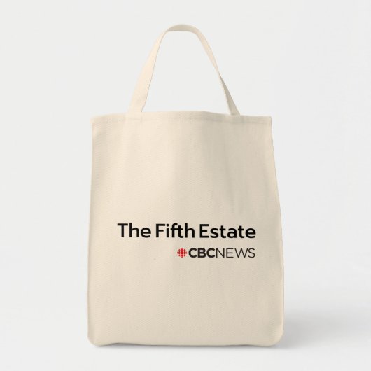 Tote Bag CBC The Fifth Estate Grocery (Devant)