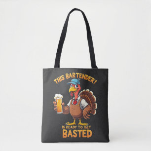 Tote Bag Ce barman est prêt à se faire exploser
