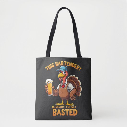 Tote Bag Ce barman est prêt à se faire exploser (Devant)