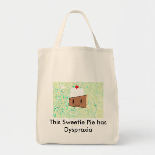 Tote Bag Ce gâteau sucré a la dyspraxie