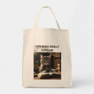Tote Bag Ce Livre Me Convient Vraiment Chat Drôle
