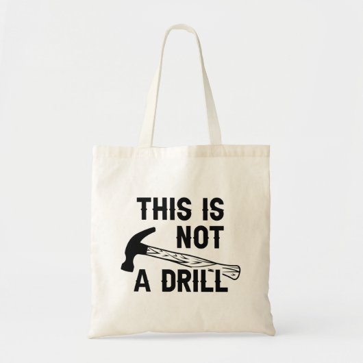 Tote Bag Ce N'Est Pas Un Exercice (Devant)