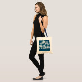 Tote Bag Ce n'est pas un Nest vide Empter drôle Empter Nest (Devant (modèle))