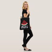 Tote Bag Ce n'est pas une pastèque - Palestinien keffiyeh (Sur le modèle)