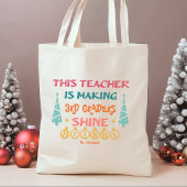Tote Bag Ce professeur personnalise Noël
