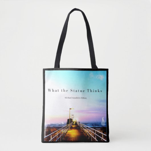 Tote Bag Ce que pense la statue (Devant)