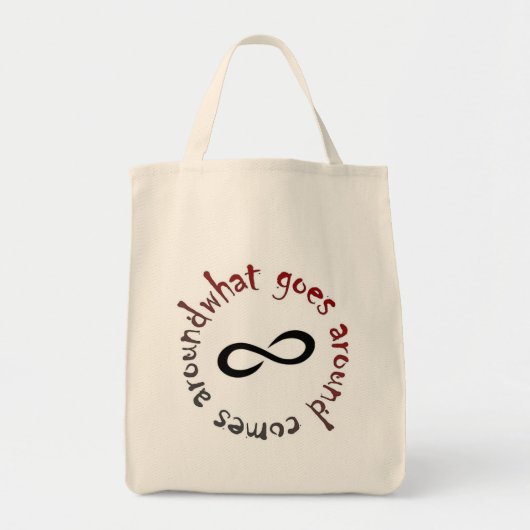 Tote Bag Ce qui circule, vient autour (Devant)