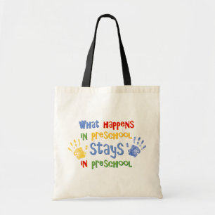 Tote Bag Ce qui se produit dans l'école maternelle