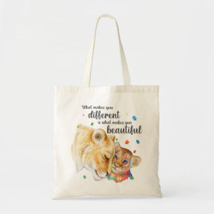 Tote Bag Ce Qui Vous Rend Différent, C'Est Ce Qui Vous Ren
