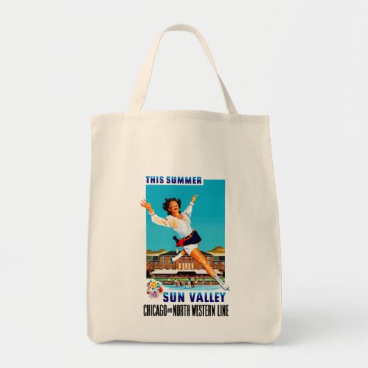 Tote Bag Ce ~ Sun Valley d'été (Devant)