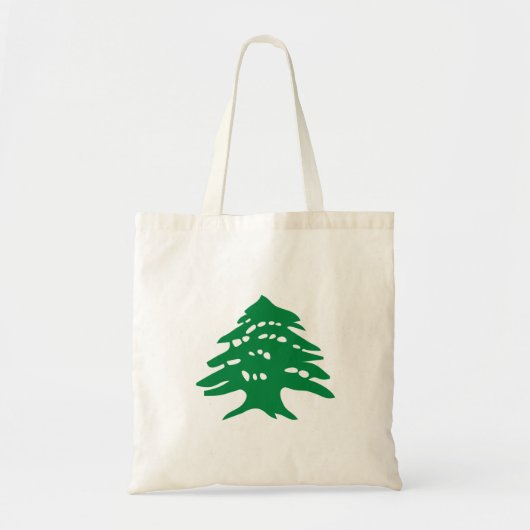 Tote Bag Cèdre vert Liban (Devant)