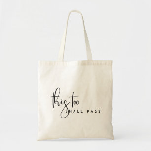 TOTE BAG CELA AUSSI PASSE UN DEVIS DE VIE MOTIVÉE