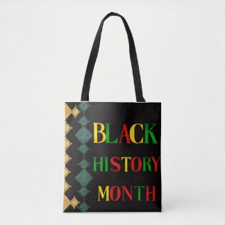 Tote Bag Célébration de 100 ans Mois de l'histoire des Noir