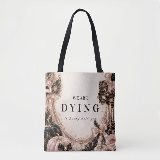 Tote Bag Célébration de Halloween Pastel Imprévisible (Devant)