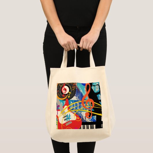 Tote Bag Célébration de la musique (Devant (produit))