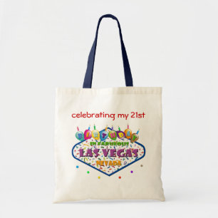 Tote Bag célébration de mon 21ème ANNIVERSAIRE dans le s