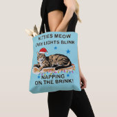 Tote Bag célébration de Noël (De près)