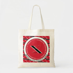 Tote Bag Célébration de TRINIDAD & TOBAGO Photo texte perso