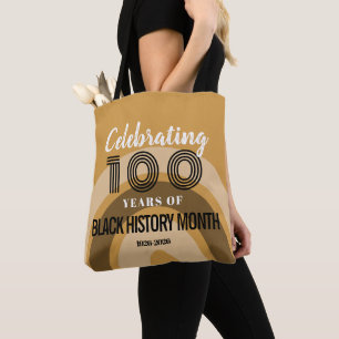 Tote Bag Célébration des 100 ans du Mois de l'histoire des