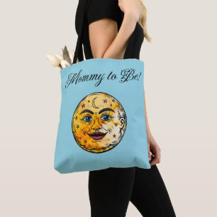 Tote Bag Célébration du Baby shower de la Lune