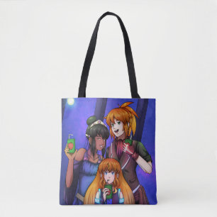 Tote Bag Célébration du nouvel an spatial