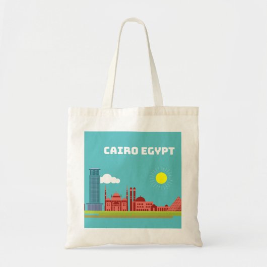 Tote Bag Célèbre Caire Egypte (Devant)