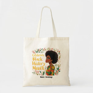 Tote Bag Célébrez le Mois de l'Histoire des Noirs Honorez l