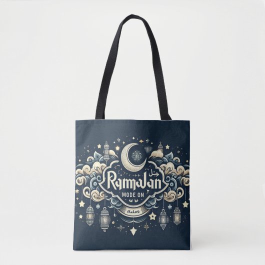 Tote Bag Célébrez Ramadan avec Ramadan ModeOn (Devant)
