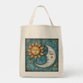 Tote Bag Céleste lunaire (Dos)