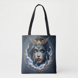 Tote Bag Célestia – Gardienne du Ciel Infini.