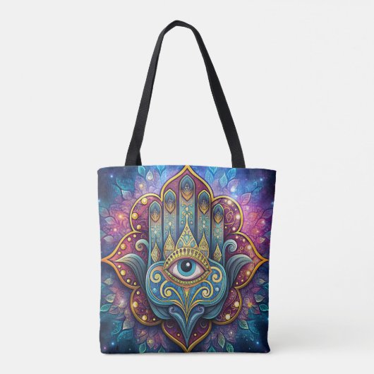 Tote Bag Celestial Hamsa (Dos)