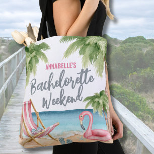 Tote Bag Célibataire d'été océanique Aquarelle Plage