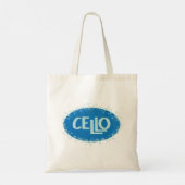 Tote Bag Cello d'hiver (Dos)