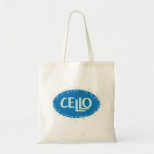 Tote Bag Cello d'hiver