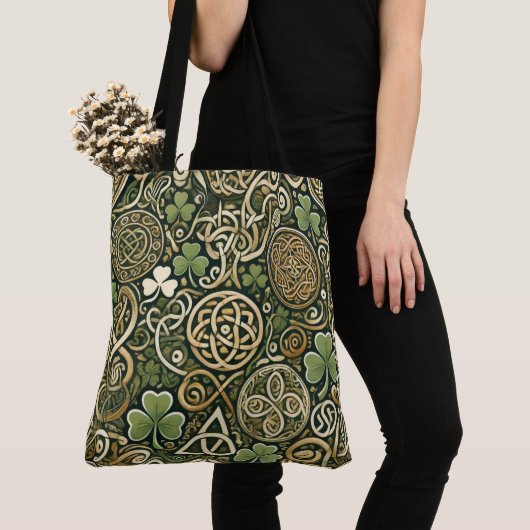 Tote Bag Celtic Bloom (De près)