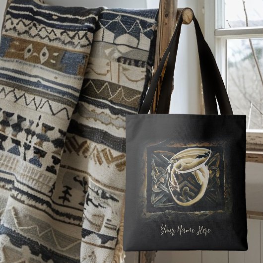 Tote Bag Céltic Knot Creative Dragon