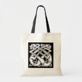 Tote Bag Celtic square pattern (Devant)