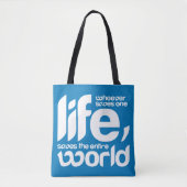 Tote Bag Celui qui sauve une vie (Devant)