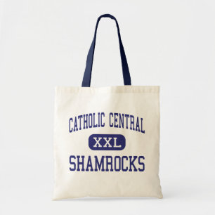 Tote Bag Central catholique - shamrocks - haut - Novi