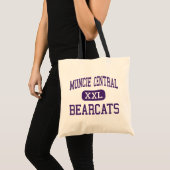 Tote Bag Central de Muncie - Bearcats - haut - Muncie (Devant (produit))