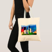Tote Bag Centre Caracas Venezuela Skyline (Devant (produit))