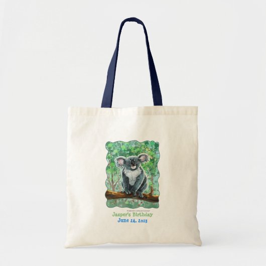 Tote Bag Centre de la fête de l'ours de Cute Koala (Devant)
