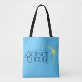 Tote Bag Centre pour la science et la culture Bleu (Devant)