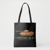 Tote Bag Centurion MK 3 Tank British MBT de guerre froide (Devant)