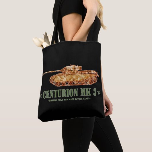 Tote Bag Centurion MK 3 Tank British MBT de guerre froide (De près)