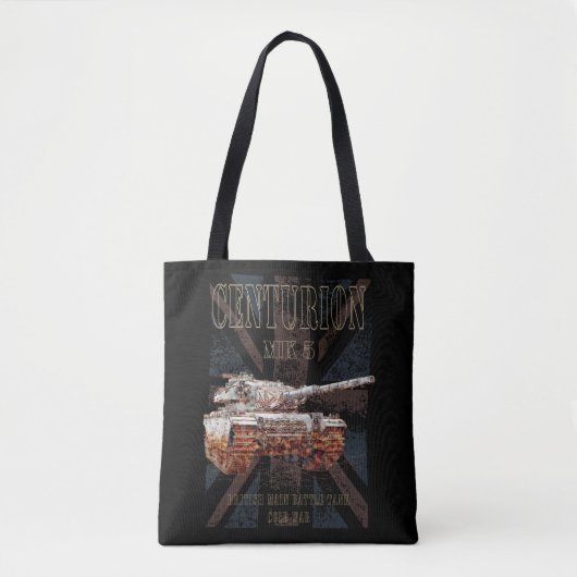 Tote Bag Centurion MK 5 MBT. Batterie principale britanniqu (Devant)