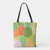 Tote Bag Cercle-cercles Fourre-tout (Dos)