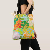 Tote Bag Cercle-cercles Fourre-tout (De près)