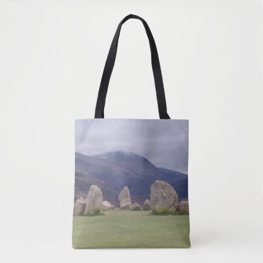 Tote Bag Cercle de pierre de Castlerigg (Devant)