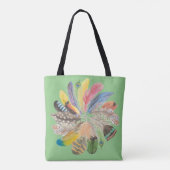 Tote Bag Cercle de plumes (Dos)